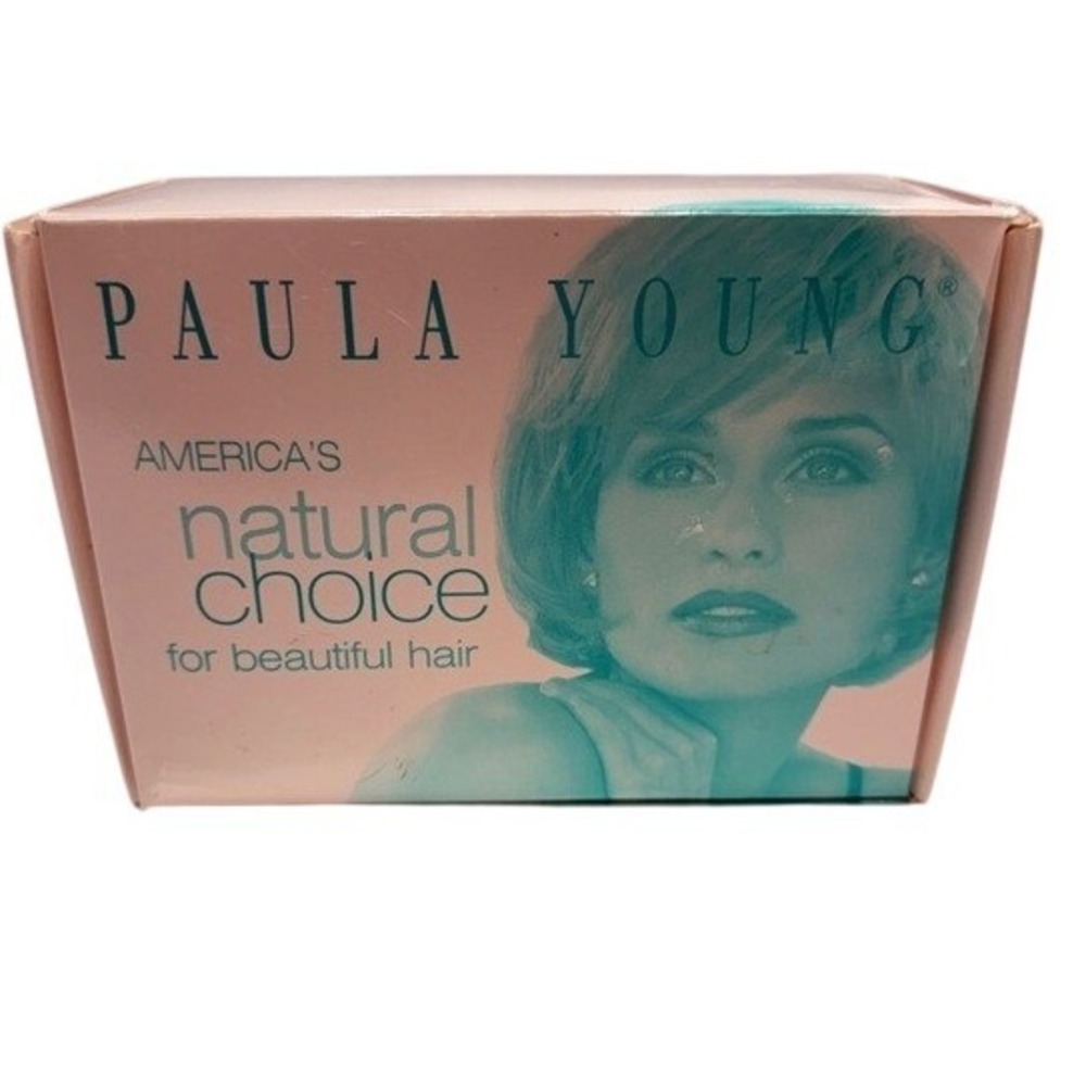 Paula Young Wavy Clip On Hair Piece Women Brown Synthetic A3310 Color‎ 18 NEW